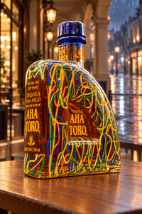 AHA TORO Extra Añejo <span class=keywords><strong>Tequila</strong></span> 750ml 3 Jahre Gereift 100% Blaue Agave Luxuriöser Mexikanischer Spirituose Premium Dekorierte Flasche Großhandel Export - Product Image 3