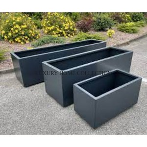 Bac à eau de jardin galvanisé durable avec traitement antirouille pour les fontaines de jardin Cascades décoratives et le jardinage - Product Image 3