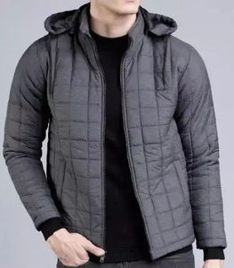 Chaqueta de Invierno para Hombre, Diseño Nuevo, Ligera, con Logotipo Personalizado, Cortavientos, de Lona, Ecológica, de Secado Rápido, Transpirable, con Bolsillos - Product Image 1