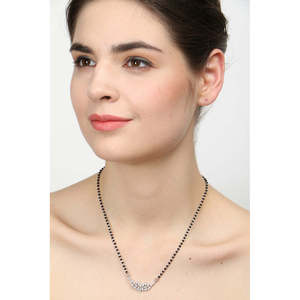 NOVAMART Fine Pure Silver Mangalsutra Cultural Collectible Jewelry Gift for <b>Wives</b> Wholesale Export - Product Image 5