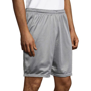 กางเกงขาสั้นวิ่งสำหรับผู้ชายกางเกงวิ่งจ๊อกกิ้งแบบลำลองกางเกงกีฬาขาสั้นสีทึบมีเชือกผูกแบบหลวมแห้งสำหรับใส่ไปยิม - Product Image 3