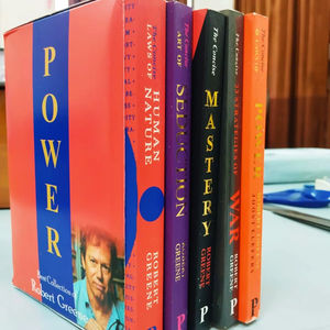 ชุดกล่องหนังสือ5เล่มที่มีความกระชับสำหรับใช้เป็นหนังสือปกอ่อนของมนุษย์ศิลปะสงครามยั่วยวน - Product Image 1