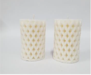 Bougie pilier design moule à cire de soja bougie parfumée aromathérapie pour la décoration intérieure agrandir le parfum d'anniversaire et de fête - Product Image 5