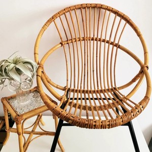 Chaise en rotin pour enfants de style Boho du Vietnam pour salle à manger salle de bain salon cuisine chambre - Product Image 2