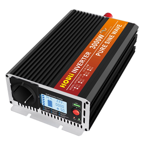 HOULI Onduleur solaire UPS 24V 3kW 5kVA 12V 220V 3000W 5000W 4000W 6000W Onde Sinusoïdale Pure 24V vers 110V Prise US 6kW 5kW 4kW 3kW - Product Image 6