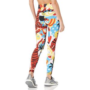 Pantalones de Yoga de entrenamiento con control de barriga de cintura alta para mujer Leggings sublimados impresos personalizados - Product Image 2