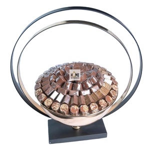 Wholesale Metal <b>Large</b> Chocolate <b>Bowls</b> Table Decoration Hotelware Chocolate Designer <b>Bowls</b> - Product Image 1