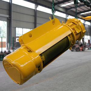 Kerekan tali kawat listrik tugas berat, 1to10 Ton 4m 6m pengangkat konstruksi lingkungan parah - Product Image 2