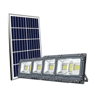 Luz de inundación solar portátil de la mejor calidad Nuevo estilo IP68 Potente LED con cuerpo de aluminio - Product Image 1