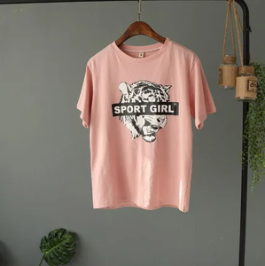 Camiseta de Cuello Redondo Corta de Alta Calidad con Logotipo Personalizado, Impresión de Pantalla DTG, 100% Algodón, Lisa, para Hombre - Product Image 4