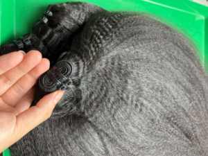 Extensiones de cabello virgen liso rizado de 8-40 pulgadas, extensiones de cabello liso rizado vietnamita/brasileño, precio de fábrica - Product Image 6