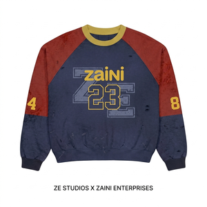 Sweat-shirts pour hommes personnalisés imprimés et brodés, en molleton 100% coton, à fermeture éclair mi-longue, séchage rapide - Nouvelle arrivée, meilleure qualité - Product Image 2