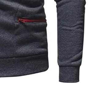 เสื้อมีฮู้ดและเสื้อสเวตเตอร์สำหรับผู้ชายเสื้อผ้าแบบสวมหัวสไตล์อบอุ่นระบายอากาศได้ดีสินค้าออกแบบโลโก้ได้ตามต้องการ - Product Image 4