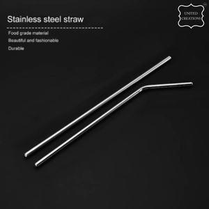 Portable Eco-Friendly <b>Reusable</b> Stainless Steel <b>Straw</b> Set Bar Accessories with Box Packaging Metal Drinking <b>Straws</b> - Product Image 6