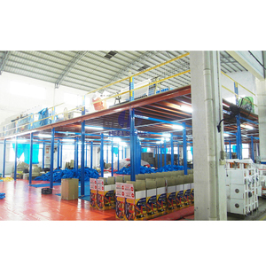 HEDA Adjustable Mezzanine <strong>Floor</strong> <strong>Racking</strong> System Steel Mezzanine <strong>Platform</strong> for Multi-Tier Warehouse Shelving and <strong>Storage</strong> - Product Image 1