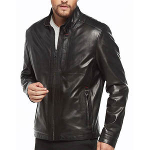 Winter Fashion <b>jacket</b> for <b>men</b> Solid Color Zipper Lapel Design Plus Size Classic College Style <b>trucker</b> Leather <b>jacket</b> for <b>men</b> - Product Image 1