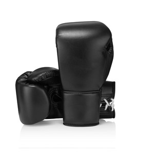 Gran oferta, precio barato, guantes de boxeo de cuero PU personalizados para entrenamiento, guantes de boxeo profesionales, etiqueta privada hecha por Pakistán - Product Image 1