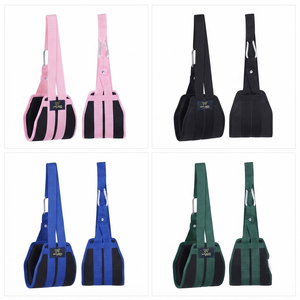 Sangles abdominales portables réglables en néoprène avec fermeture élastique unisexe pour exercices de force en salle de sport et fitness abdominal - Product Image 4