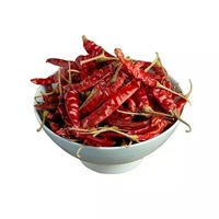 Piment rouge séché en gros à prix abordable, transformé selon le procédé AD, 100 % naturel