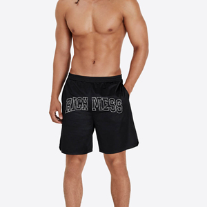 Pantalones Cortos Casuales Vintage Personalizados con Pedrería para Hombre, Verano, Jogging, Servicio OEM - Product Image 2