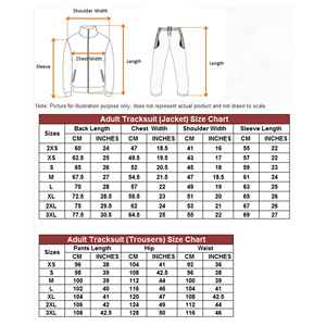 Survêtement de jogging pour homme en Spandex / Coton, personnalisable, réfléchissant, pour le sport, vente en gros - Product Image 6