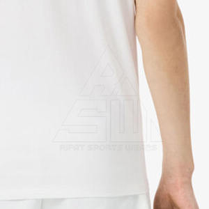 T-shirt pour homme en coton et polyester de haute qualité, écologique, à séchage rapide, style OEM, très populaire, vente en gros - Product Image 6