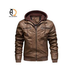 Chaqueta de Cuero de Diseño de Moda para Hombre, Chaqueta de Cuero PU para Mujer, Chaqueta de Motociclista de Cuero Vacuno de Primera Calidad - Product Image 3