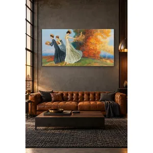 Impression sur toile Fida Maximilian Lenz, fées d'automne dorées - Product Image 5