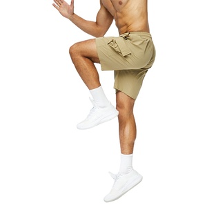 Breathable Summer Workout Shorts Casual Loose Breathable Quick-Drying Fitness <b>Running</b> Shorts Elastic Waist Closure Wholesale - Product Image 3