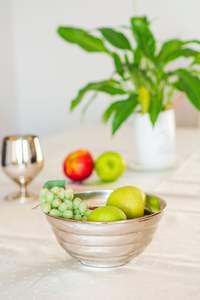 Accessoires de cuisine bol en argenterie au design vintage bol en cuivre argenté de haute qualité pour le bol en cuivre le plus vendu à bon prix - Product Image 3