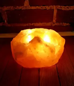 Portavelas de dos agujeros con forma natural curva redonda del Himalaya, portavelas de la mejor calidad, portavelas Premium - Product Image 5