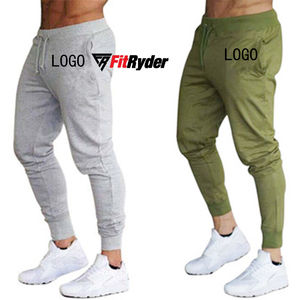 2024 mejor diseño personalizable pantalones de chándal acampanados holgados para hombre Jogger de pierna ancha cintura elástica precio al por mayor hecho algodón nailon - Product Image 2