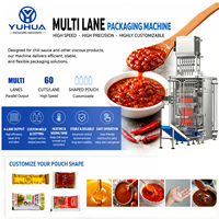 Machine d'emballage automatique multi-voies pour bâtonnets de sucettes glacées, glaces et friandises congelées