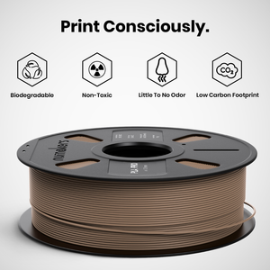 Numakers mejor calidad 1kg PLA Pro 1,75mm filamento de impresión 3D Beige marrón varillas de plástico - Product Image 3