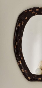 Miroir mural design moderne, élégant, fait main, écologique, déclaration d'amour pour les espaces de vie à prix avantageux - Product Image 4