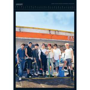 Calendario de Papel DIN A3 Deluxe 2023 de BTS, Planificador de Pared y de Mesa - Product Image 2