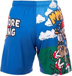 กางเกง MMA ยี่ห้อ Waseem Impex คุณภาพสูง ผ้าสเตรช สำหรับศิลปะการต่อสู้แบบผสมผสาน ประดับคริสตัลด้านหน้า ผลิตตามแบบ OEM ไม่ระบายอากาศ น้ำหนักเบา สำหรับทุกเพศ - Product Image 2