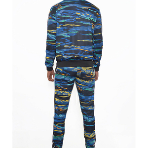 Survêtement en coton léger à bas quantité minimale de commande Nouveaux survêtements personnalisés à imprimé ajusté par sublimation - Product Image 6