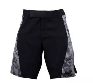 Pantalones cortos de baloncesto de malla negra Lake R, bordado Mamba, secado rápido, entrenamiento de verano, sudor, servicio OEM para ropa de artes marciales MMA - Product Image 4