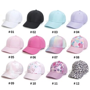 Mother <b>Kids</b> Baseball Caps <b>for</b> Girls Accessories Summer Child Girl Sun <b>Hat</b> Sports Travel Children Cap Adjustable 53/56cm - Product Image 2
