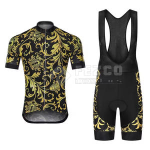 ชุดกีฬาปั่นจักรยานผู้ชายคุณภาพสูงแบบกำหนดเอง ปี 2025 ระบายอากาศได้ดีและเป็นมิตรกับสิ่งแวดล้อม ผลิตจากโพลีเอสเตอร์ 100% - Product Image 1