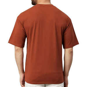 Camisetas extragrandes ligeras ajustadas para hombre, camisetas extragrandes de Color sólido de alta calidad para hombre, camisetas extragrandes para hombre - Product Image 3
