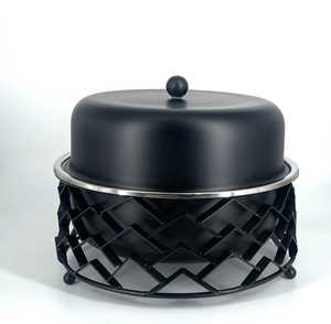 Cazuela de diseño martillado y de hojas de gran venta, artículos para servir y utensilios de cocina de alta calidad, estuche caliente para bodas y restaurantes - Product Image 4