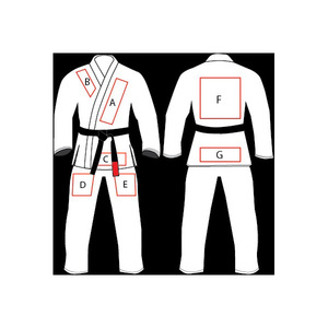 Uniforme de Jiu-Jitsu pour adultes de haute qualité, léger, multicolore, vêtements d'arts martiaux de qualité supérieure, prix d'usine en gros, entraînement - Product Image 3