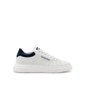 Zapatos Italianos Unisex STUNNY Blancos con Detalles Azul Claro y Amarillo Bordados, Antideslizantes, Ligeros, Estilo Caminata - Product Image 6