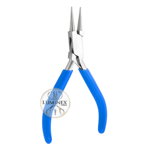 Alicates de punta redonda de acero inoxidable de alta calidad Gold Gozy, alicates para envolver alambre para hacer joyas, alicates artesanales con Mango antideslizante - Product Image 3