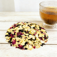 Vente en gros usine H-026 Yunding Thé noir Oolong aux melon d'hiver et feuille de lotus en sachets, saveurs mélangées, naturel, stimule l'immunité, sain