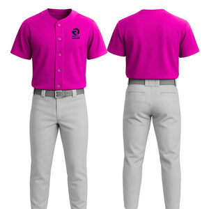 Conjunto de uniformes de béisbol sublimados, camiseta y pantalones de equipo personalizados, tela transpirable de secado rápido para adultos y equipos juveniles - Product Image 1