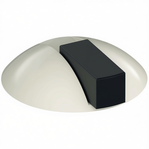 HEWI Pur Blanc Plastique 99 Coupe-vent de porte de sol 625 99 85 mm avec montage sur cheville de 22,5 mm de hauteur - Product Image 3