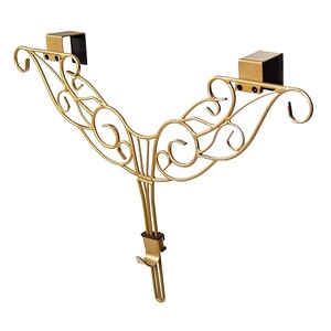 <b>Wreath</b> <b>Hanger</b> for Front <b>Door</b> Christmas Decoration Metal <b>Over</b> <b>The</b> <b>Door</b> Hook Scroll Design <b>Wreath</b> Holder - Product Image 4